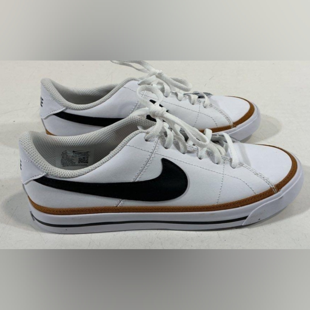 Nike Court Legacy 'White Black Desert Orchard' GS Size 5.5Y NWOT MSRP $65 - Picture 5 of 11